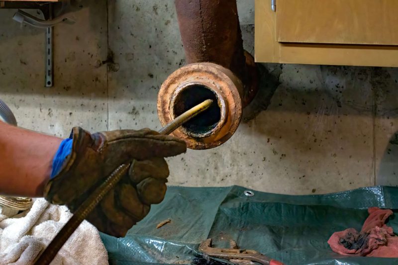 pipe unclogging